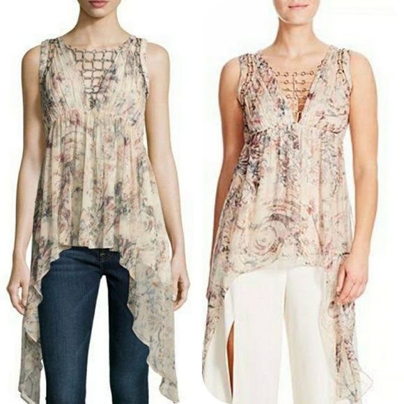 Haute Hippie Runway Ring-Inset Floral-Print Silk - Picture 16 of 16